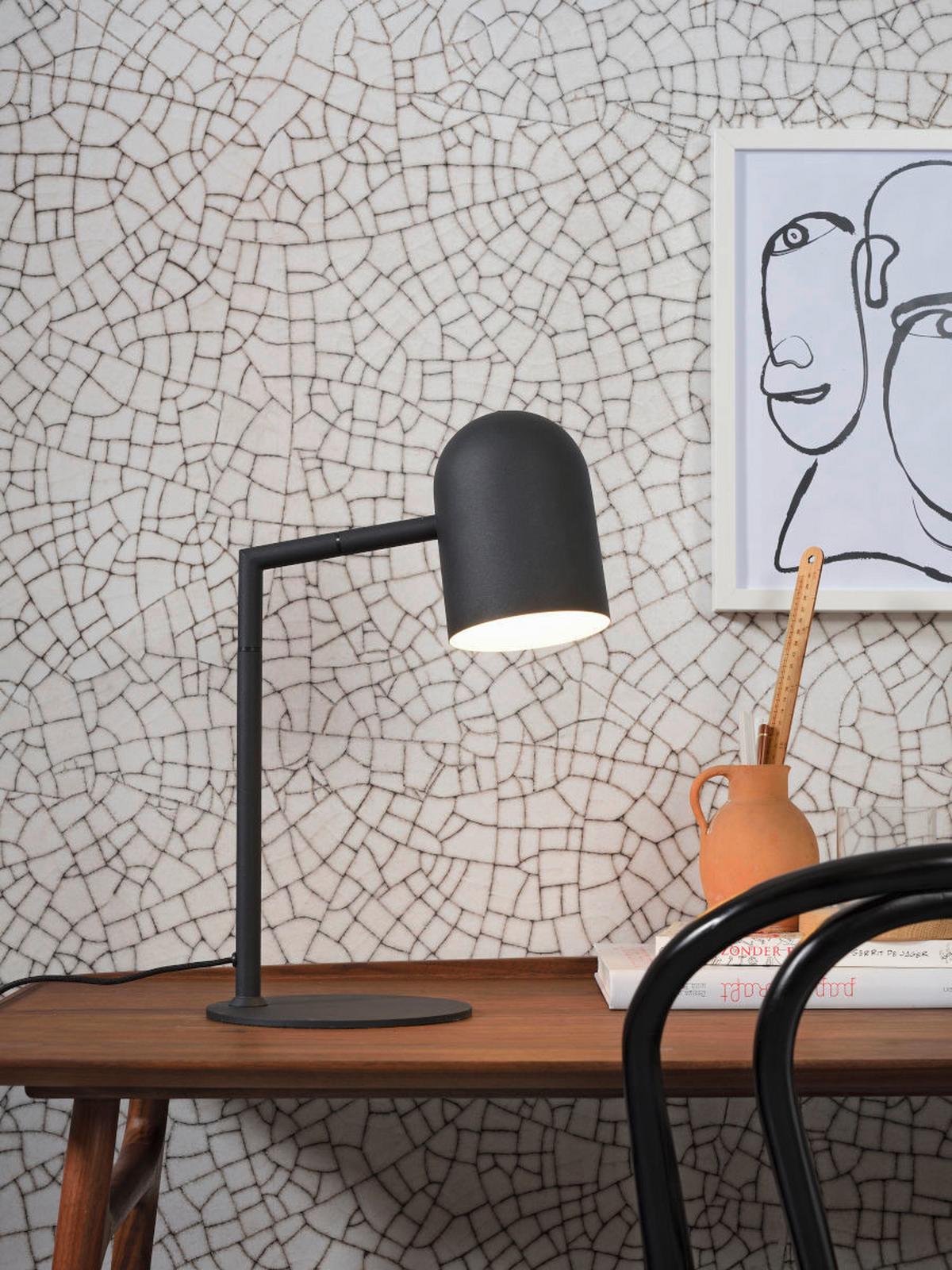 Tiscleuchte Marseille Schwarz B: 20 Cm - Trend (20/45/30cm) - It's about Romi