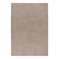 Flachwebteppich BxL: ca. 200x290 cm - Taupe, Basics, Textil (200/290cm) - Kayoom
