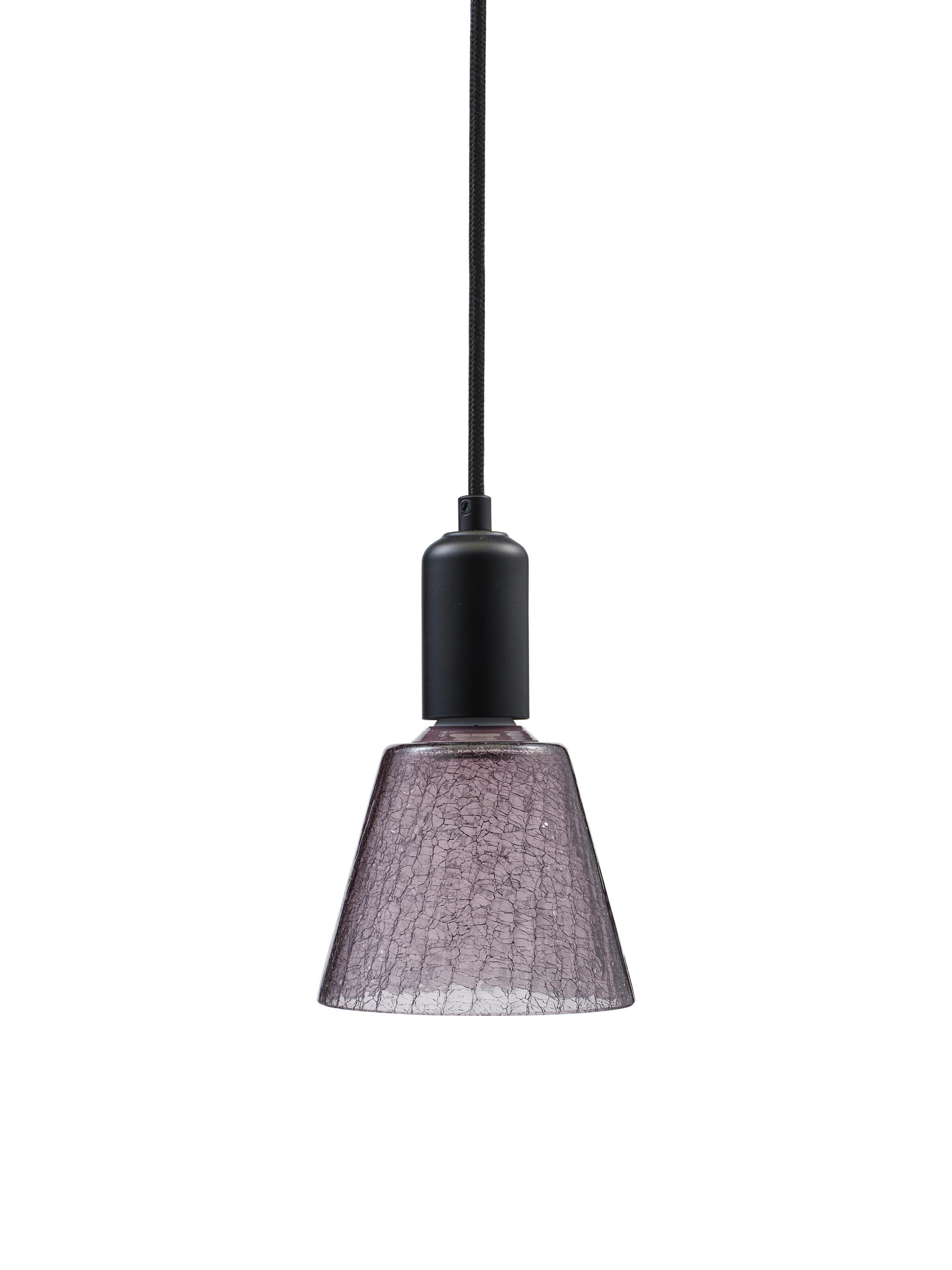 Hängeleuchte 227003 - Grau, Basics, Glas (12/18cm)