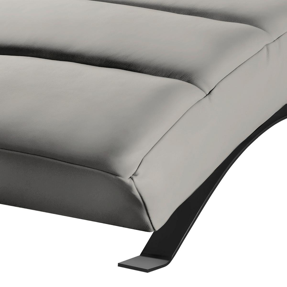 Relaxliege Swing Black Grau B: 65 Cm - Schwarz/Grau, Design, Textil (65/65-95/171cm) - Livetastic