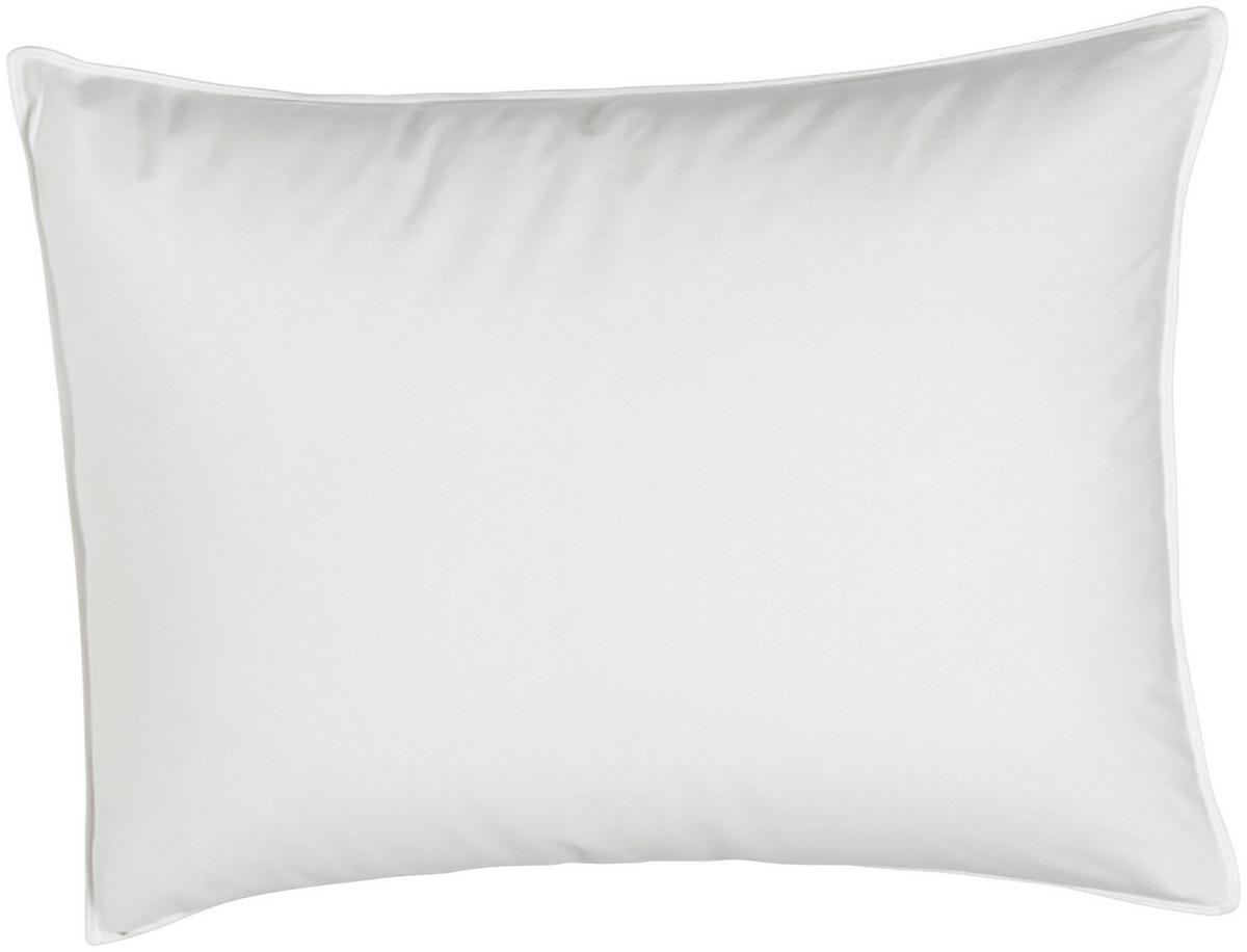 3-Kammer-Polster Daune Mittlere Stützkraft - Weiß, LIFESTYLE, Textil (70/90cm)