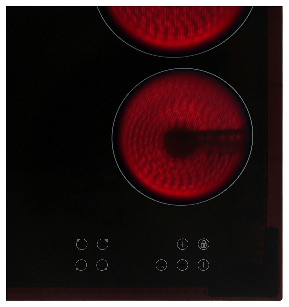 Kochfeld Cka4z - Schwarz, Basics, Glas (58/4,5/51cm) - Mican