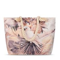Strandtasche Pippa Braun Taupe Beige 43x60cm - Taupe/Beige, KONVENTIONELL, Textil (43/60cm)