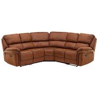 Ecksofa Saranda - Schwarz/Braun, Design, Textil (169/169cm) - Livetastic