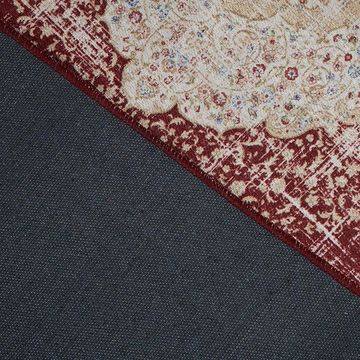 KOBEREC TKANÝ NA PLOCHO Olivia 2, 120/170cm, červená - červená, Konvenční, textil (120/170cm) - Mömax