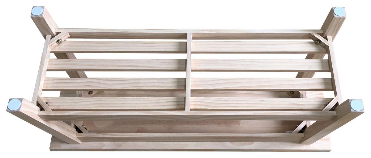 VIACÚČELOVÁ LAVICA FIDUS I -TREND- - prírodná farba, Konventionell, drevo (90/26/38cm) - Mömax