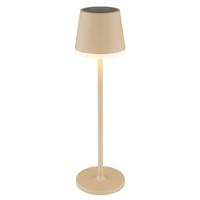 Solarleuchte 36637s - Sandfarben/Schwarz, Design, Kunststoff/Metall (11/26-41cm) - Globo