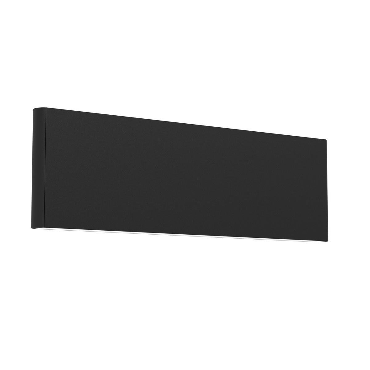 Led-wandleuchte 390116 Climene - Schwarz/Weiß, Design, Kunststoff/Metall (8,0/25,5/4,5cm) - Eglo