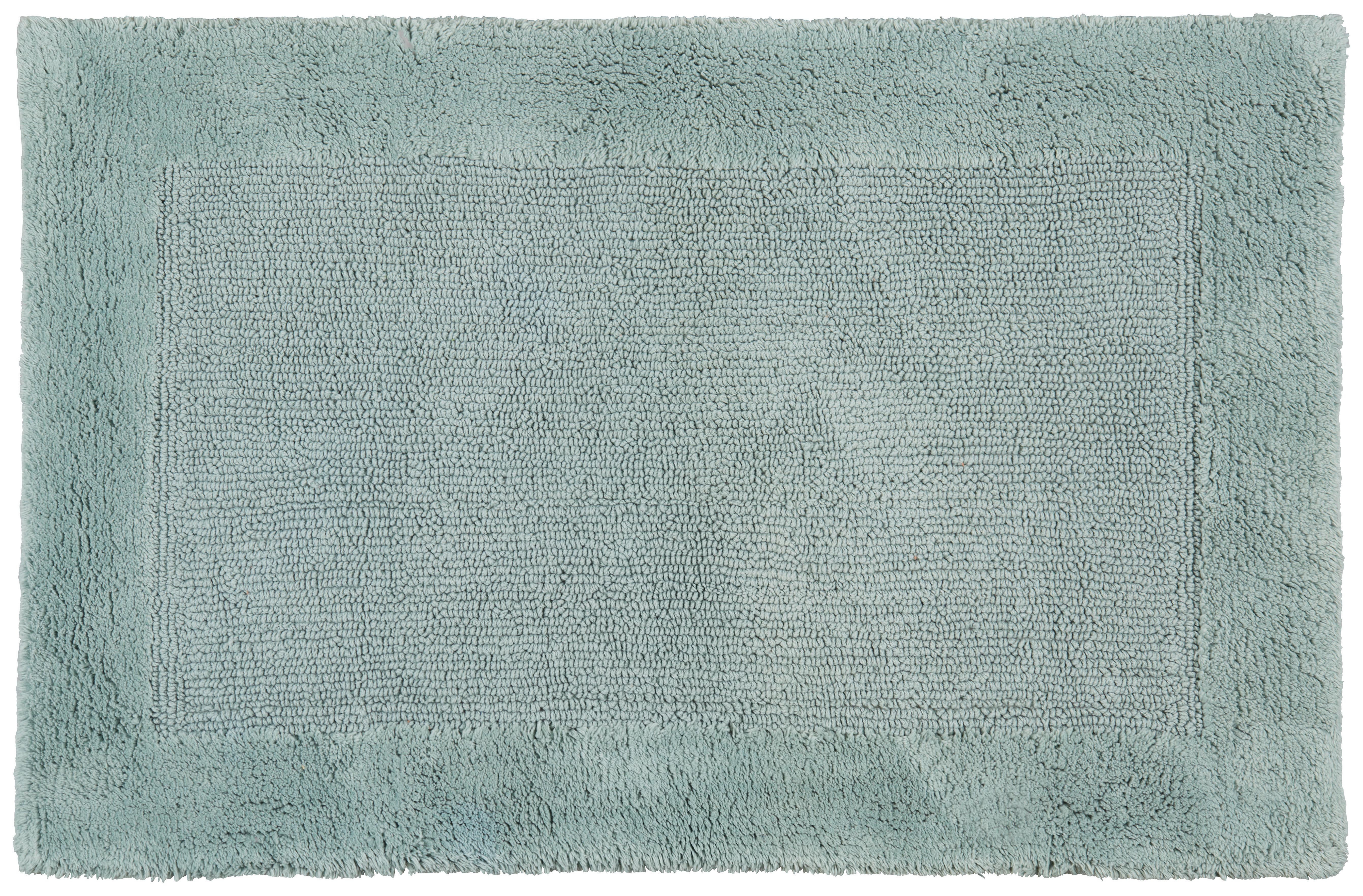 KOUPELNOVÁ PŘEDLOŽKA Karen, 60/100cm, zelená - zelená, Konvenční, textil (60/100cm) - Premium Living