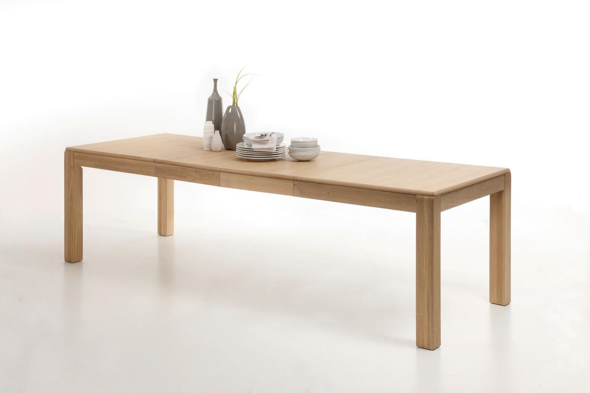 Esstisch Ausziehbar Sena 160-260x90 Cm Eichefarben - Eichefarben, Design, Holz/Holzwerkstoff (160-260/90/77cm) - Livetastic