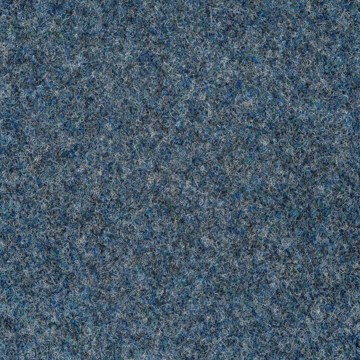 Teppichfliese Blau Dynamic 50x50 cm Florhöhe 6,5 mm - Blau, Basics, Textil (50/50cm)