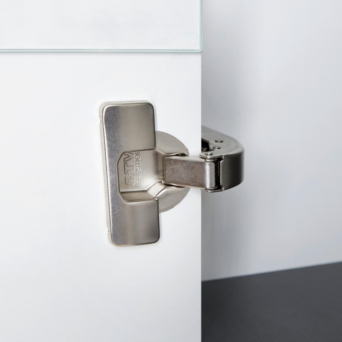 Wohnkombination Modern 4 Tlg. Mit Led Alassio 1, Weiß - MODERN (327/200/40,5cm) - Luca Bessoni