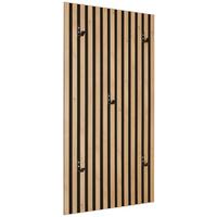 Garderobenpaneel Akustik Ii Eichefarben B: - Eichefarben, Trend, Holzwerkstoff (52,7/100/8,3cm)