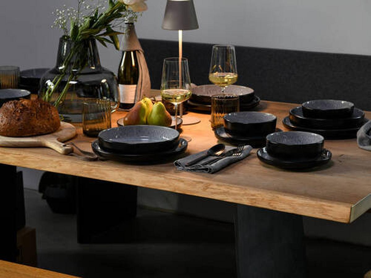 KOMBISERVICE 21519 NORDIC FJORD FROST - Hellgrau, Trend, Keramik - Creatable