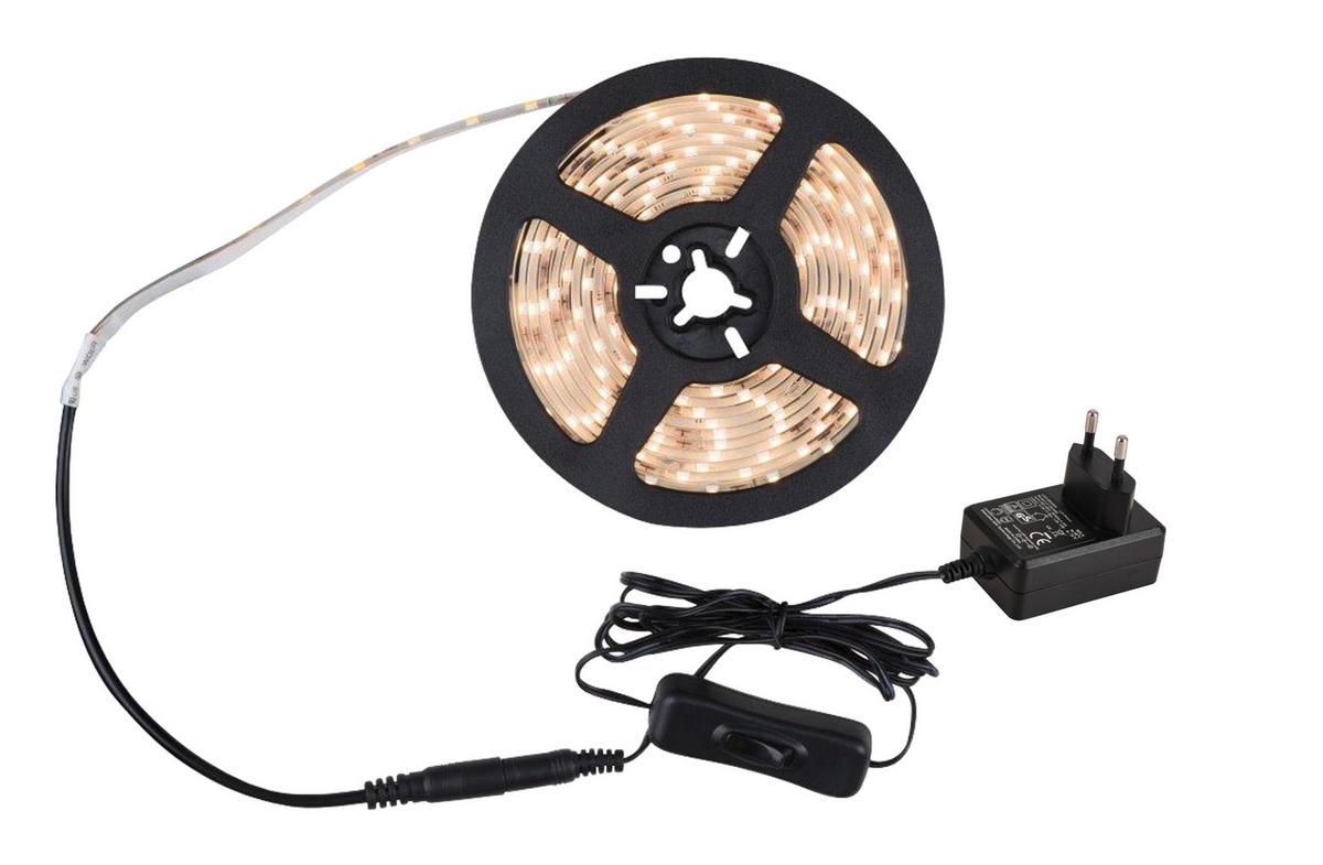 LED pásik NOTI, 300cm - čierna, Modern, plast (300cm) - Modern Living