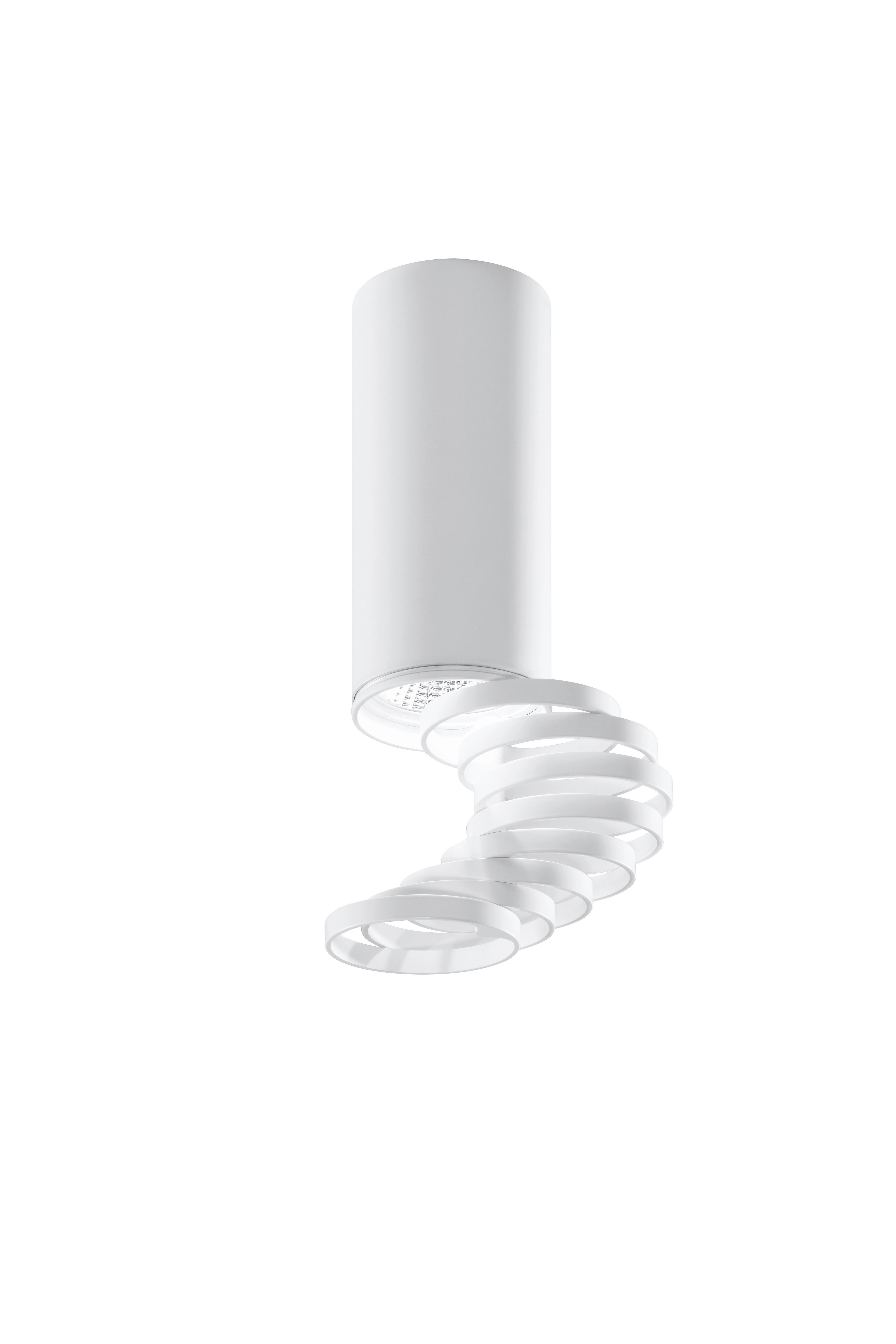 Deckenleuchte 228756 Tube - Weiß, Design, Metall (6/6/30cm)