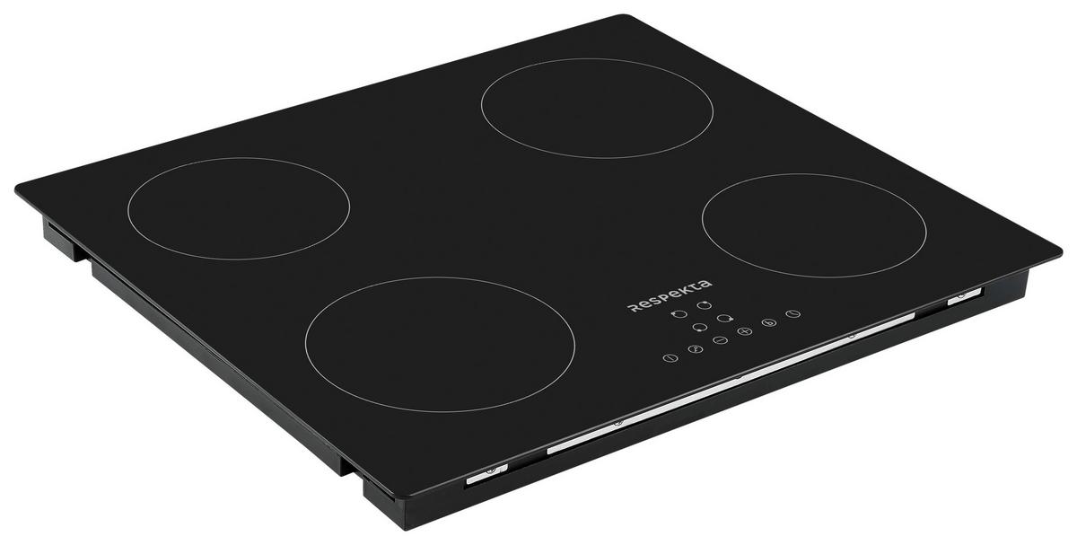 INDUKTIONSKOCHFELD Schwarz B: 59cm - Schwarz, Trend, Glas (59/6/52cm) - Respekta