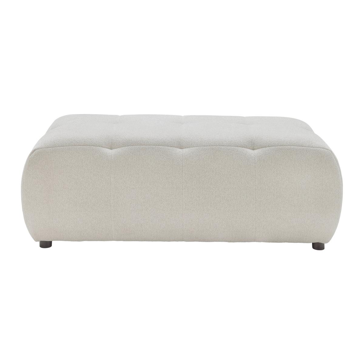 Taburetka SOFI, écru - čierna/krémová, Modern, textil (128/48/70cm) - Premium Living
