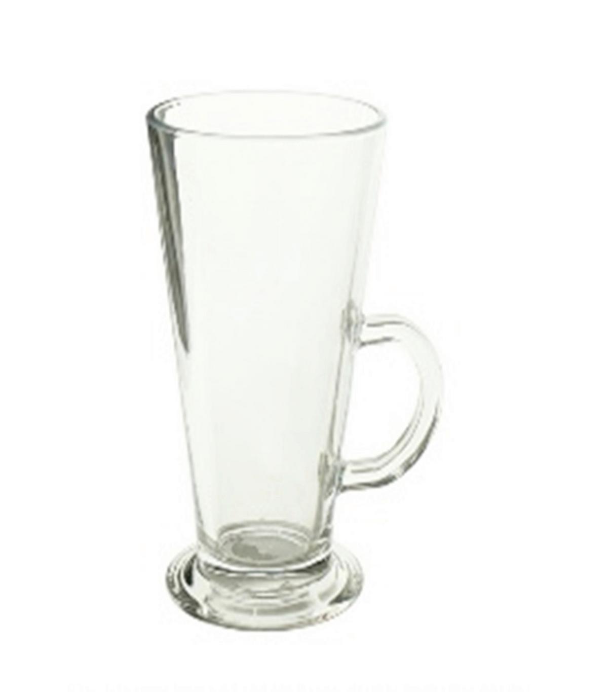 Latte Macchiato Pohár Kb. 300ml - átlátszó, Üveg (10/7,5/14cm)