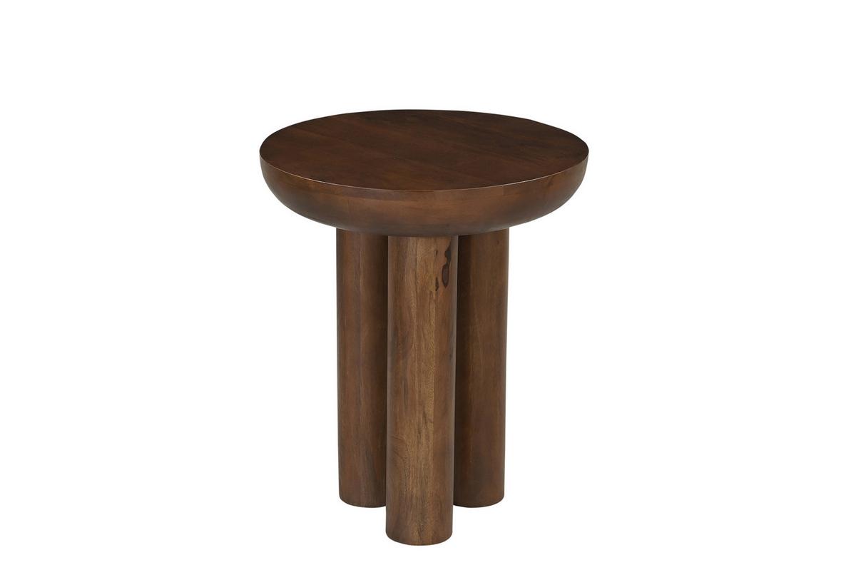 Beistelltisch Braun B: 50 cm - Braun, Design, Holz (50/50/60cm) - MID.YOU