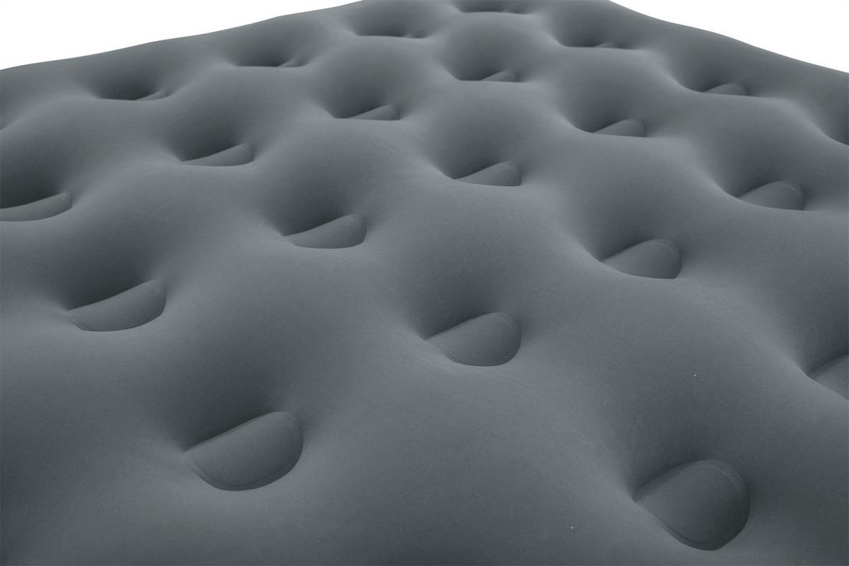 Luftbett Outdoor Roll & Relax 203x152x22 Cm Bis 300kg - Orange/Grau, MODERN, Kunststoff (203/152/22cm) - Bestway