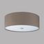 Deckenleuchte Pasteri - Taupe/Nickelfarben, MODERN, Textil/Metall (47,5/19,5cm) Deckenleuchte Pasteri - Taupe/Nickelfarben, MODERN, Textil/Metall (47,5/19,5cm)