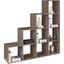 Raumteiler Pisa 4 - Dunkelbraun/Schwarz, MODERN, Holz (149/150/35cm) Raumteiler Pisa 4 - Dunkelbraun/Schwarz, MODERN, Holz (149/150/35cm)