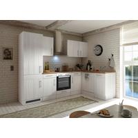 Eckküche Anton Landhaus - Wildeiche/Lärchefarben, Basics, Holzwerkstoff (280/172cm) - Respekta