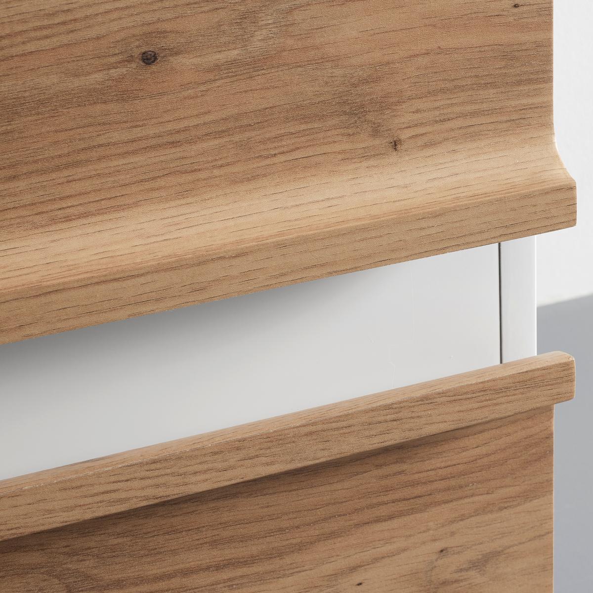 Nočný stolík VIRA farby dubu/biela - biela/farba borovice, Modern, drevo (48/60/43cm) - Bessagi Home