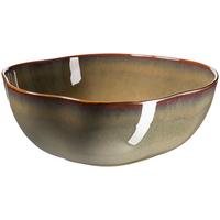 Schüssel Cordelia Braun, Rot, 6-teilig - Rot/Braun, Trend, Keramik (28/10cm) - Mäser