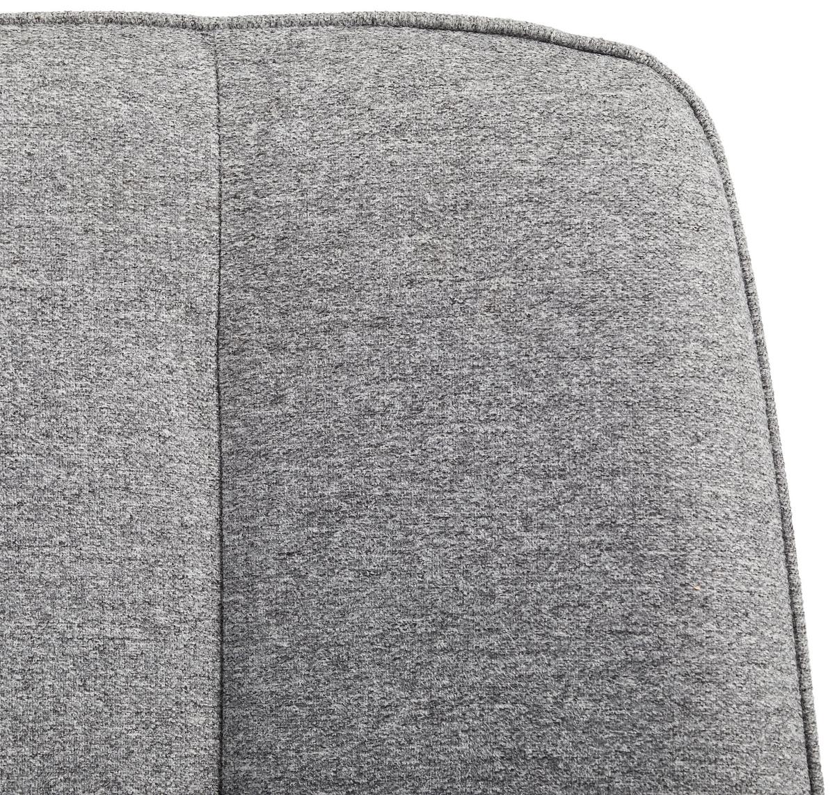Stuhl-set 2er Lago Grau Lago - Schwarz/Grau, MODERN, Holz/Textil (47/87/58cm) - P & B