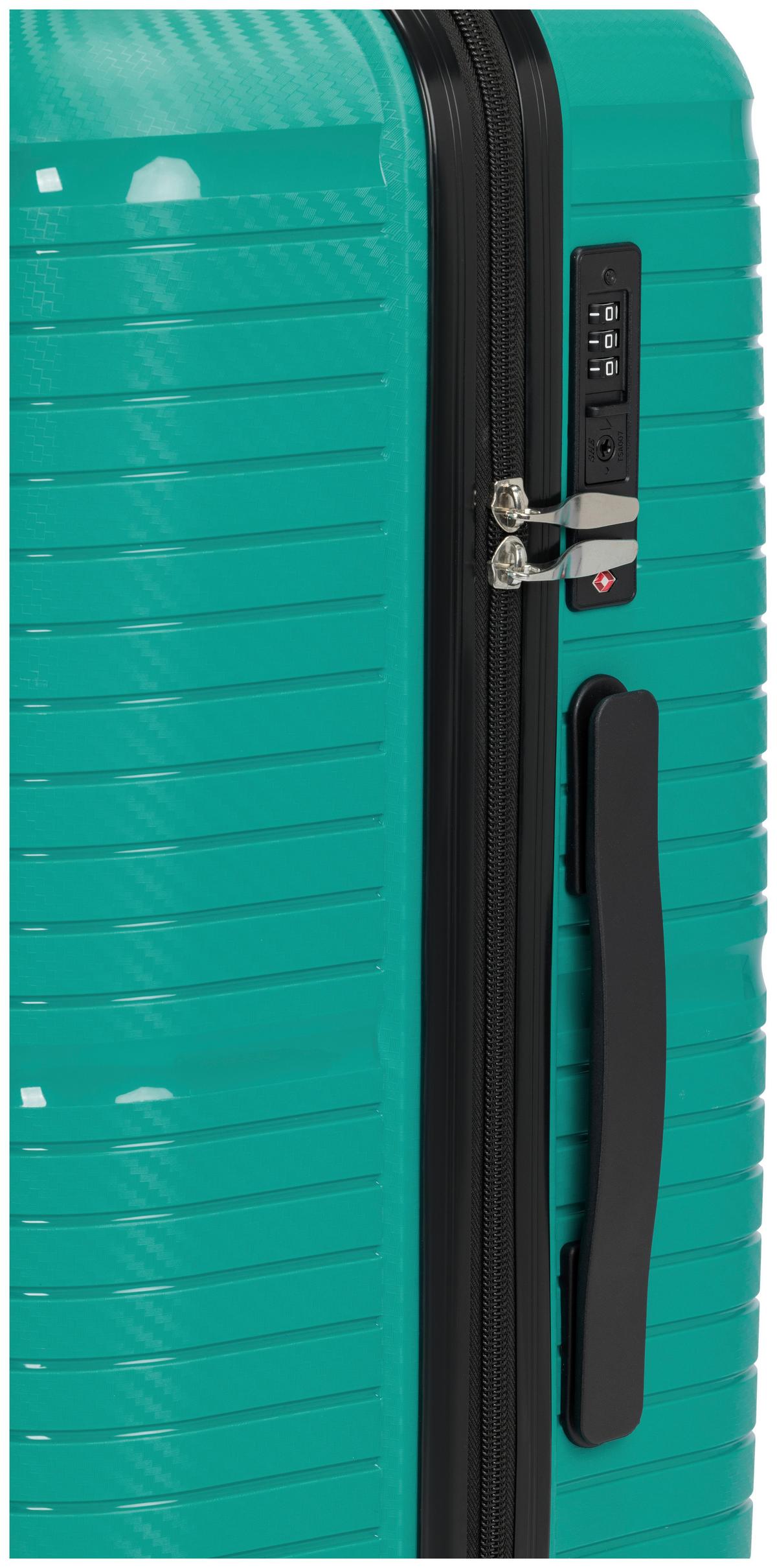 Reisekofferset Erika - Blau, KONVENTIONELL, Kunststoff/Textil - Luca Bessoni