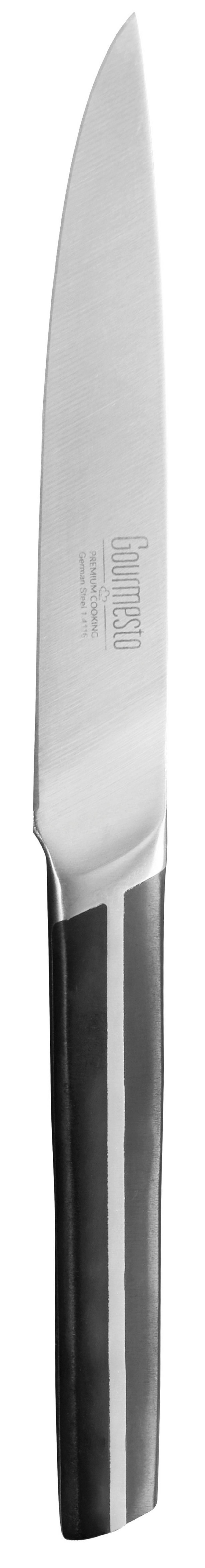 Multifunkčný nôž Profi Line, čepeľ: 12,5cm - farba ušľachtilej ocele, Konventionell, kov (24,8cm) - Gourmesto