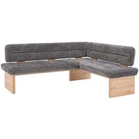Eckbank Beluna Ii - Eichefarben/Anthrazit, KONVENTIONELL, Holz/Textil (212/170cm) - James Wood