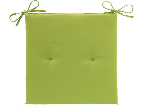 Polštář Na Židli Smokey - zelená, textil (40/2,5/40cm) - MÖMAX modern living Polštář Na Židli Smokey - zelená, textil (40/2,5/40cm) - MÖMAX modern living