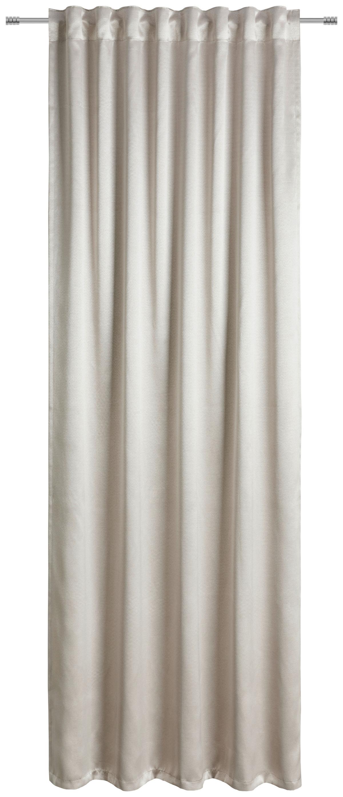 Sötétítőfüggöny Loana Kb. 135/245cm - bézs, Romantik / Landhaus, textil (135/245cm) - James Wood