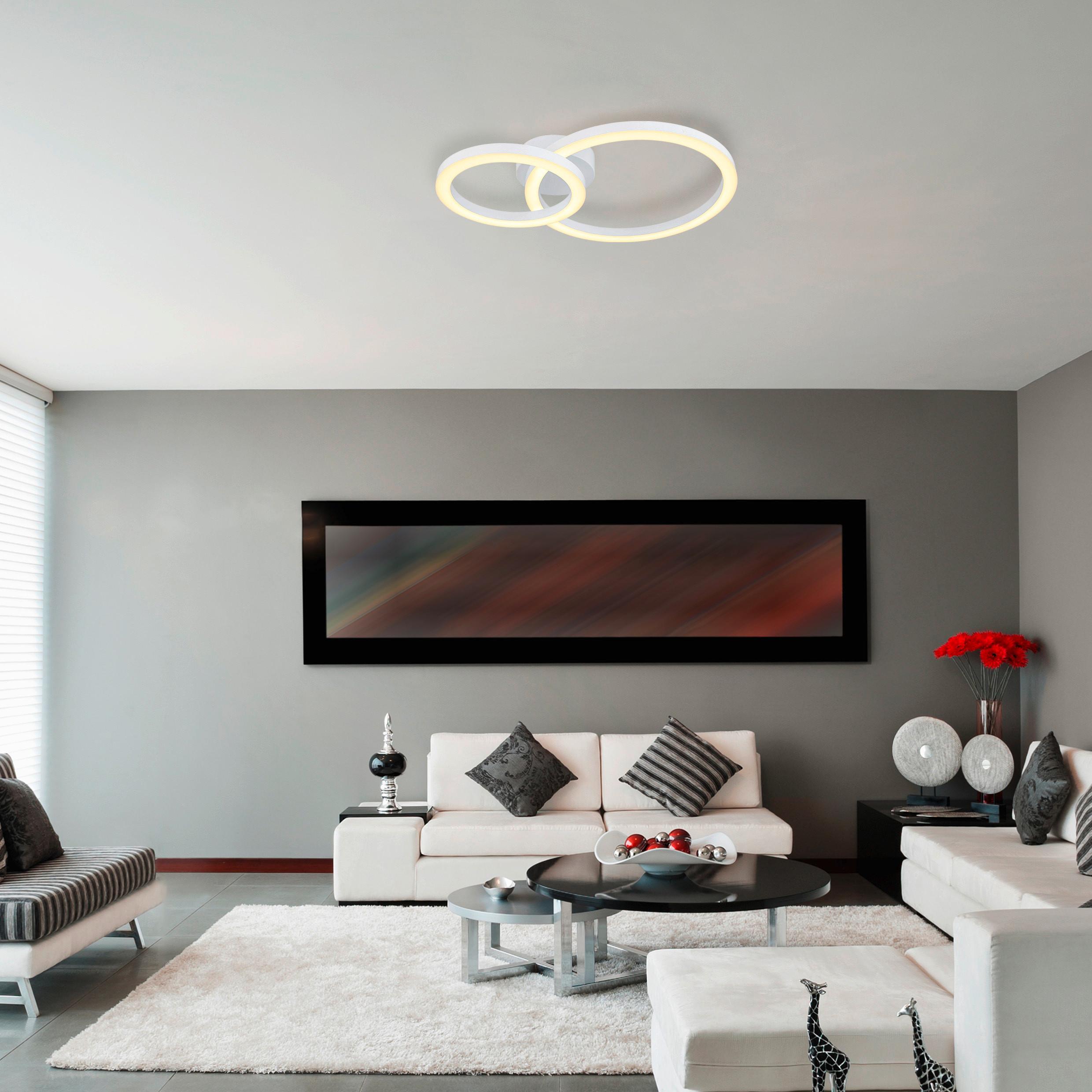 LED-Deckenleuchte 672380-18w - Design (42/30/7cm) - Globo