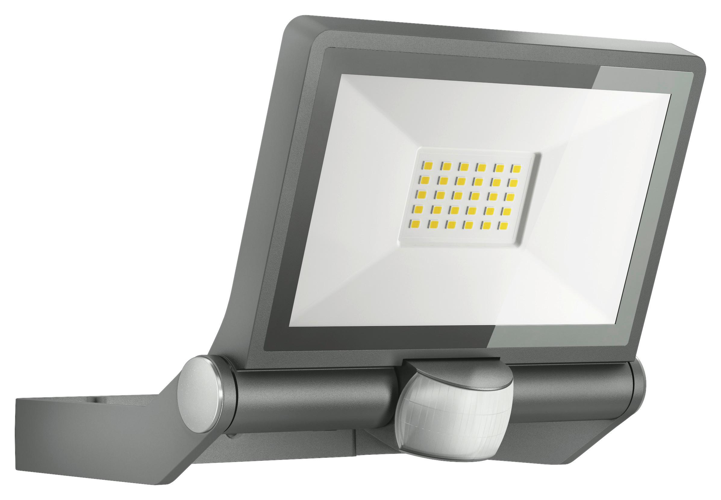LED-AUSSENLEUCHTE XLED ONE S Aluminium - Anthrazit, Design, Metall (20,2/22,9/19,5cm) - Steinel