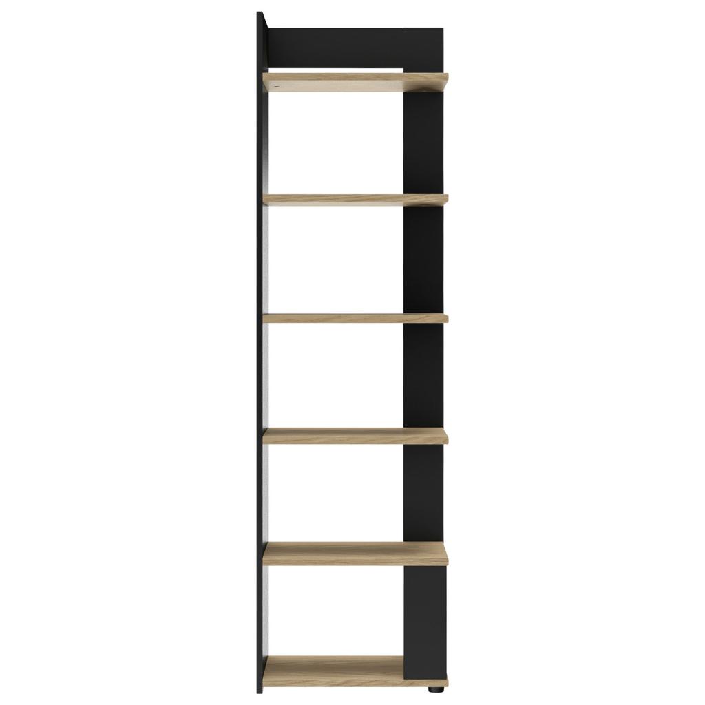 Regal Nael 56 cm Eichefarben, Schwarz