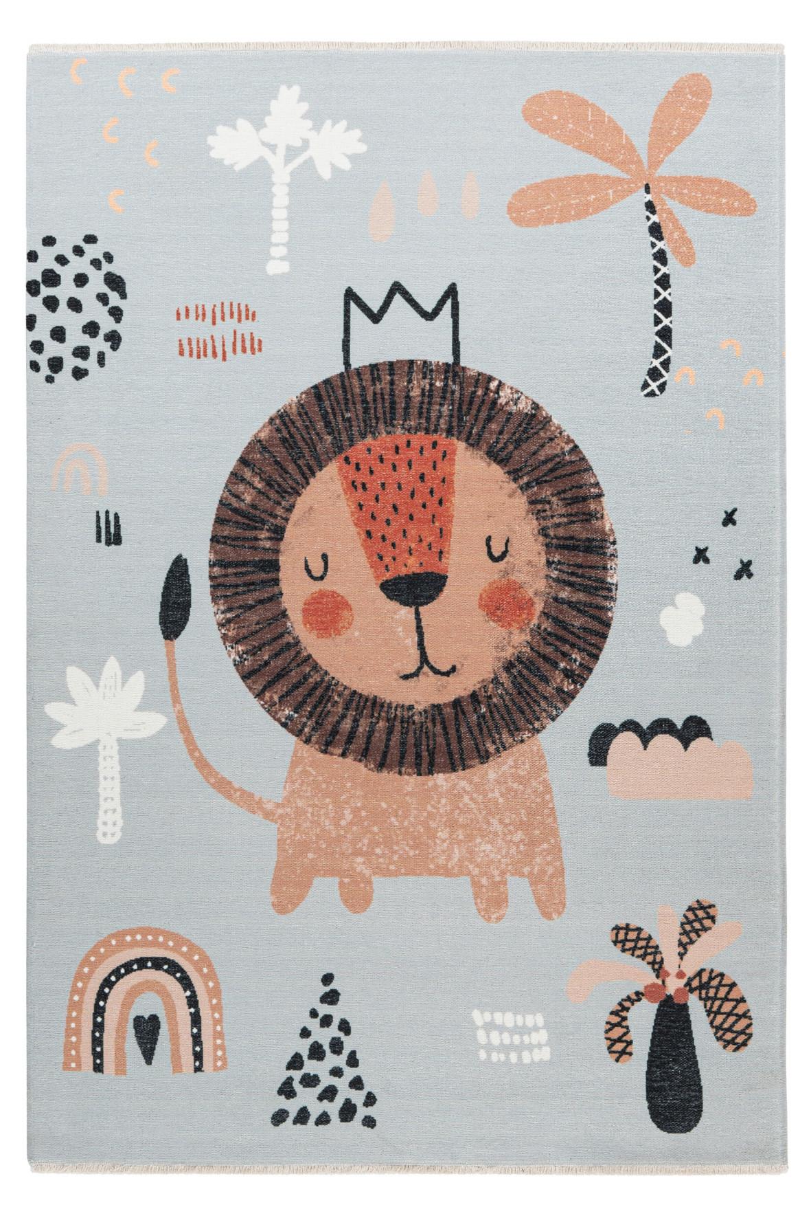 Kinderteppich My Greta 626 - Multicolor, Basics, Textil (115/170cm) - Obsession