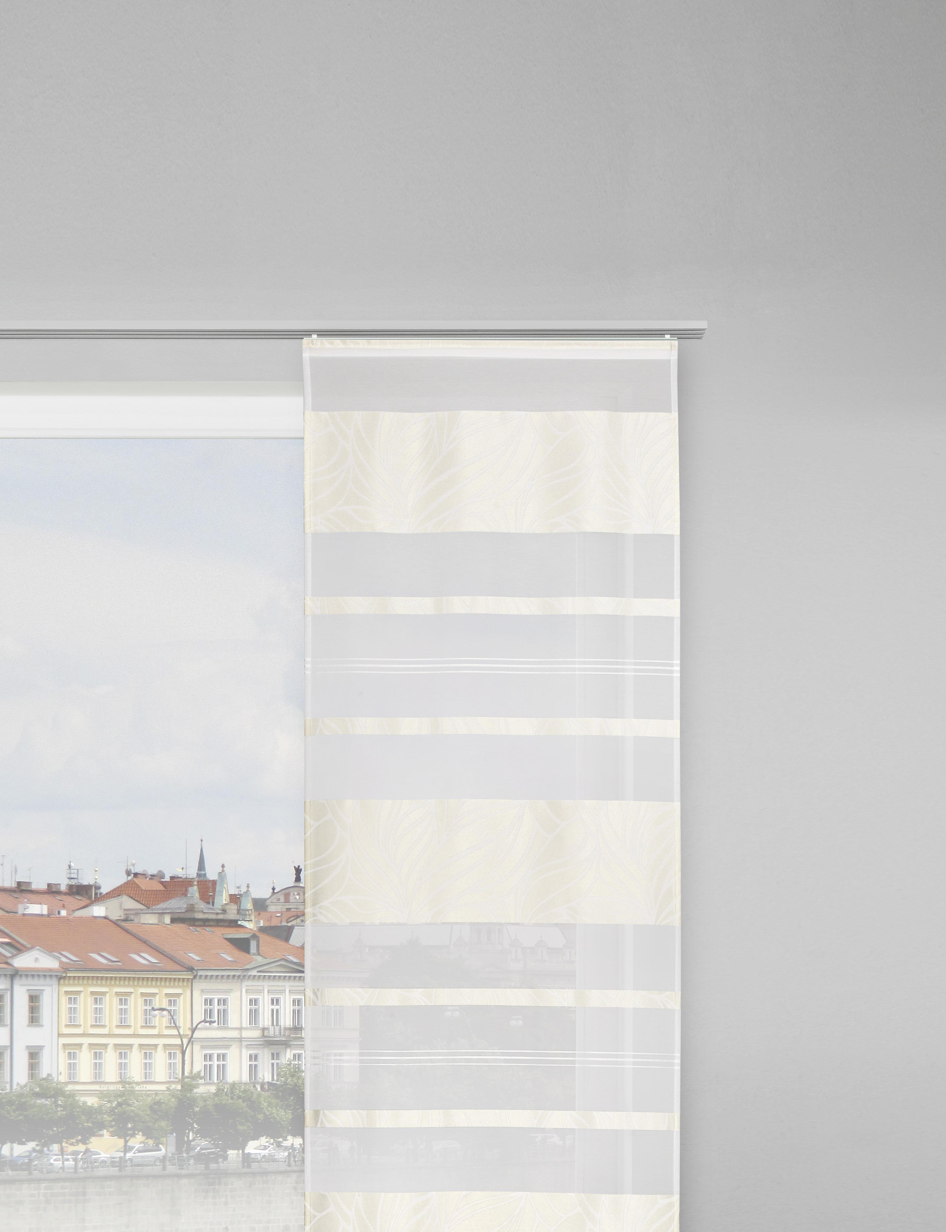 PANELOVÝ ZÁVES ANITA - béžová, textil (60/245cm) - Modern Living