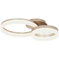 Led-deckenleuchte Natali - Weiß, MODERN, Kunststoff/Metall (50/33/13cm) - Luca Bessoni