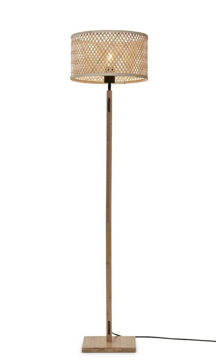 Stehleuchte Java Naturfarben B: 32 Cm - Naturfarben, Trend (58/32/150cm) - Good & Mojo