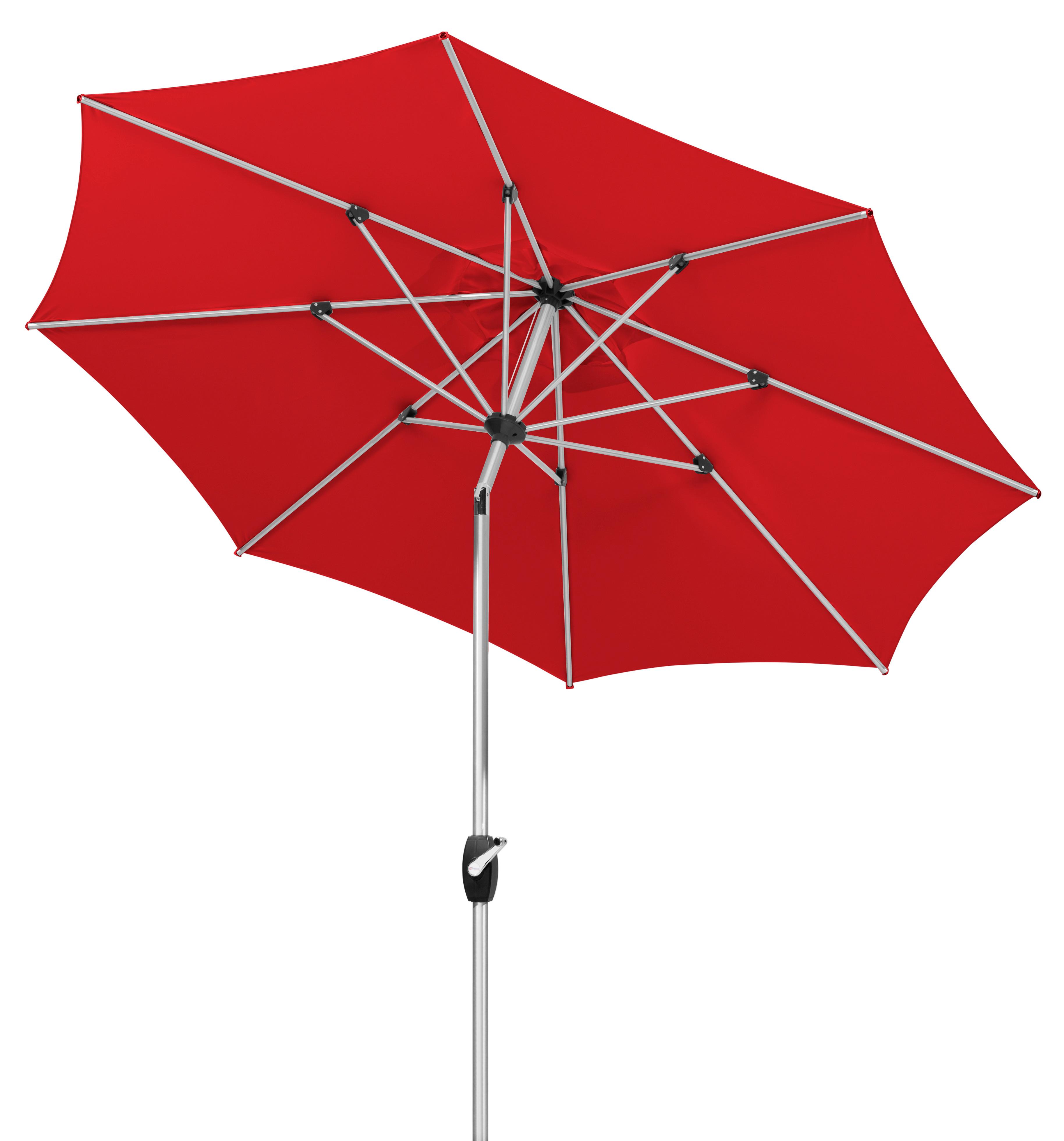 Sonnenschirm Venedig BHT: 270x250x270 cm Rot
