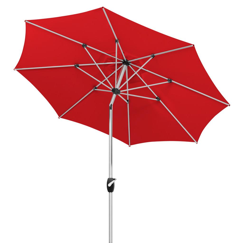 Sonnenschirm Venedig BxHxT: 270x250x270 cm Rot