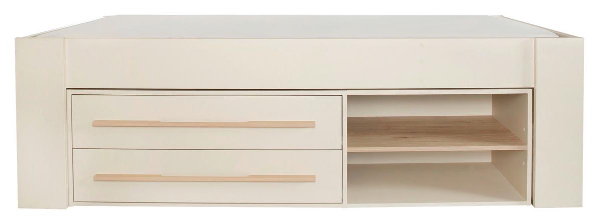 Unterbettkommode Flexi Grow Holzdekor Kashmir  B: 170 Cm - Kaschmir, KONVENTIONELL, Holz/Holzwerkstoff (170/43/49cm) - Roba