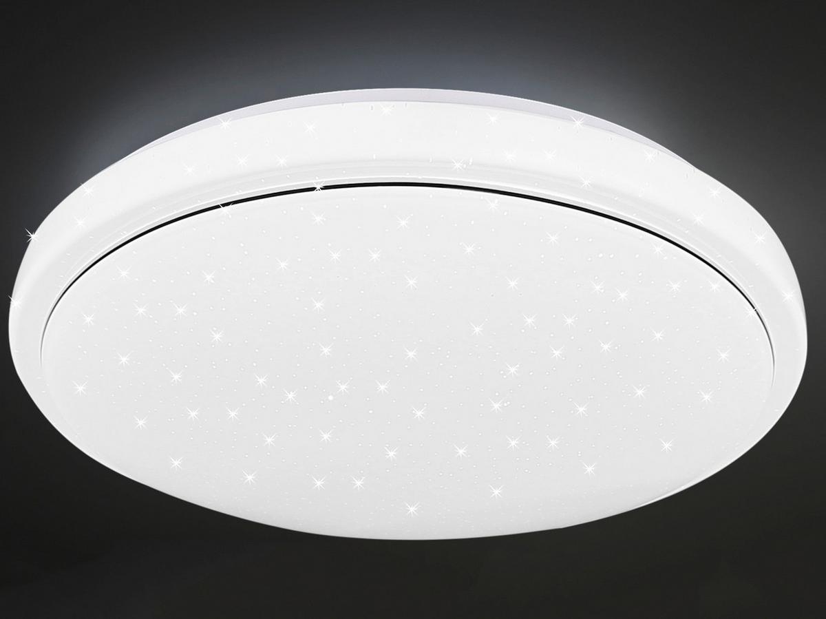 LED-DECKENLEUCHTE 13-75123 JASPER - Weiß, Basics, Metall (38/38/8.5cm)