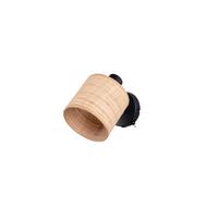 STRAHLER Naturfarben Schwarz B: 22,5 cm - Schwarz/Naturfarben, Natur, Textil/Metall (10/22,5/17,6cm)