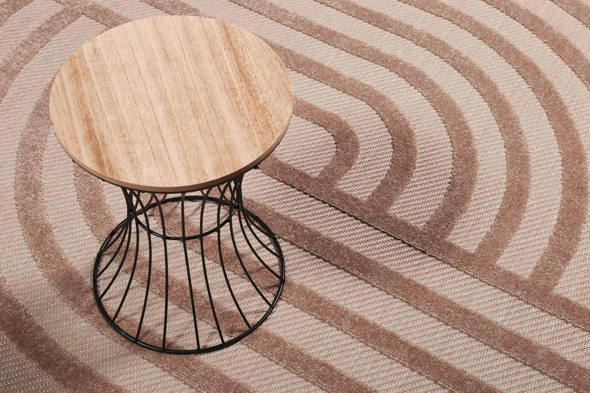 Outdoorteppich, 120 cm Spirit - Beige, Design, Textil (120cm) - Esprit