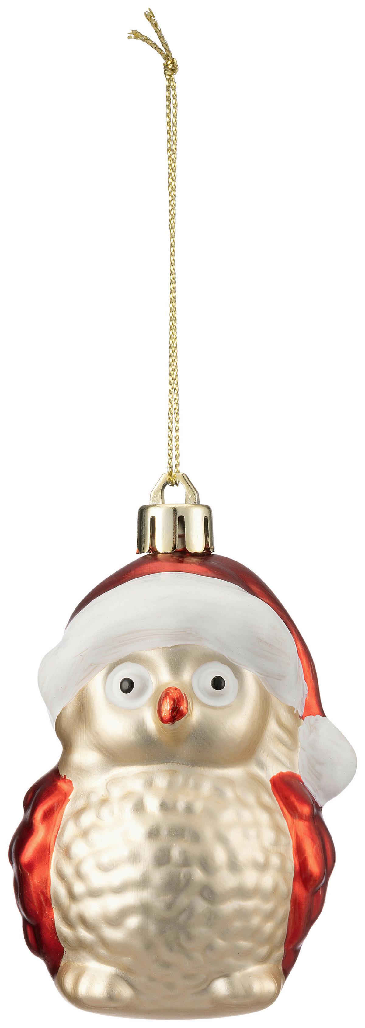 Christbaumkugel Ludwig - Dunkelgrün/Weinrot, KONVENTIONELL, Kunststoff - Luca Bessoni